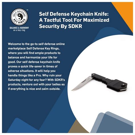 Self Defense Keychain Knife: A Tactful Tool For Maximized Security By ...