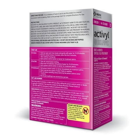 Activyl - Spot-on Flea Treatment for Dogs | VetRxDirect