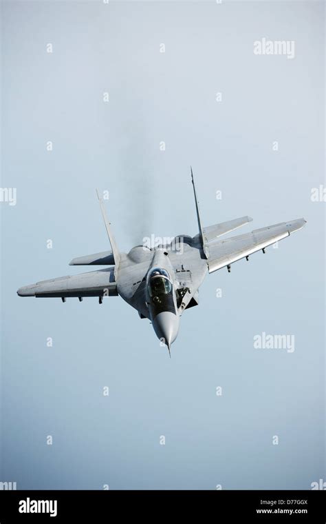 Mig-29 in flight Stock Photo - Alamy