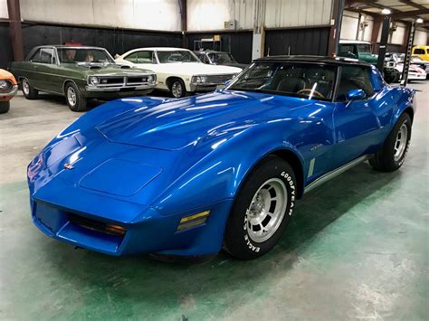 Dark Blue 1982 Chevrolet Corvette