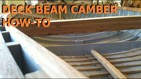 Deck Beam Camber (crop) How-to - YouTube