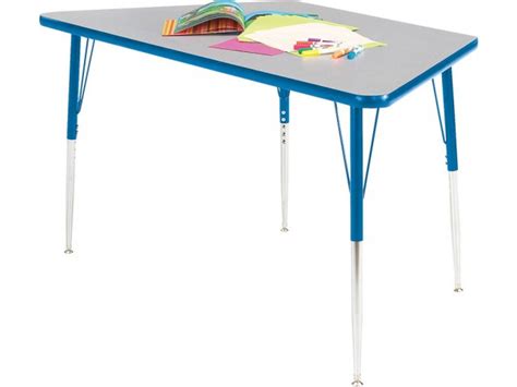 Prima Adjustable Trapezoid Activity Table 60x30", Classroom Tables