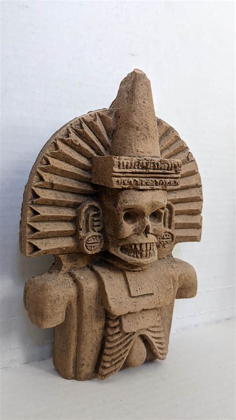 Tlaloc Aztec God Statue