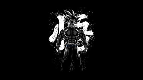 Dbz Black And White 4k Wallpaper