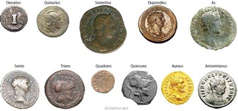 Types of ancient Roman coins and their histories | Ancient roman coins, Roman coins, Ancient romans