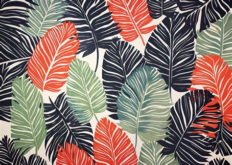 Tropical leaves pattern nature plant. | Premium Photo Illustration ...