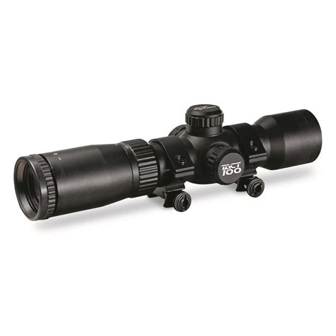 Excalibur TACT-100 Illuminated Crossbow Scope - 711076, Crossbow Accessories at Sportsman's Guide