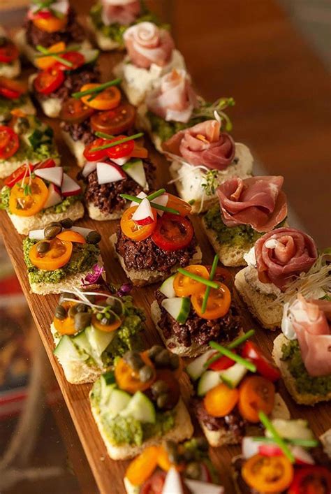 These perfectly easy canapés can be made ahead of time, are served cold, and are simply ...