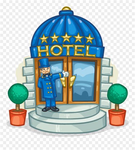 Download Five Star Hotel - Five Star Hotel Cartoon Clipart (#4590850 ...