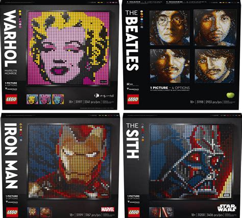 LEGO Art Sets Officially Announced - The Brick Fan