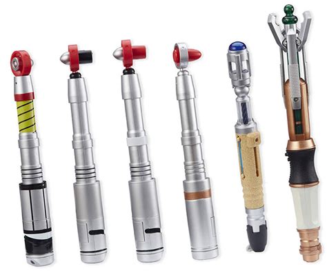 Doctor Who Set of Six Sonic Screwdriver Collection – Merchandise Guide - The Doctor Who Site