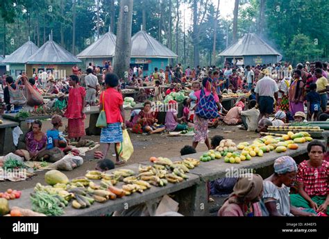 Goroka market Eastern Highlands Province Papua New Guinea Stock Photo ...