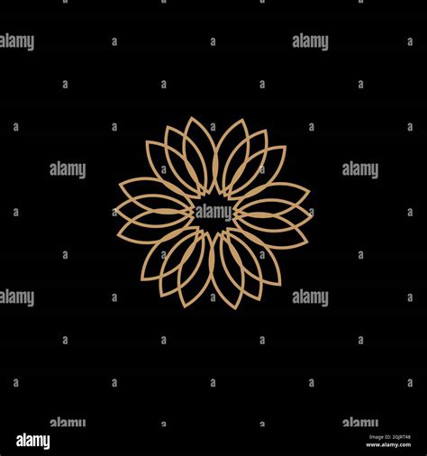 Lotus flower logo design inspiration vector illustration template Stock Vector Image & Art - Alamy