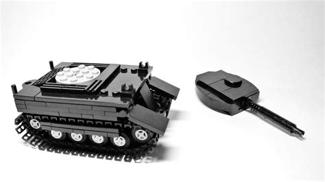 How To Make A Lego Tank Instructions