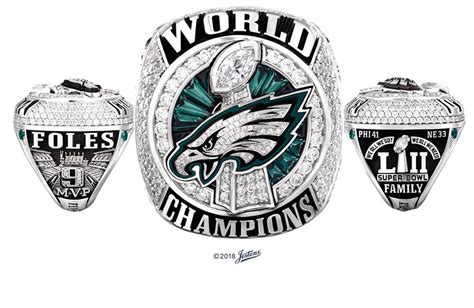 Eagles Super Bowl Ring Highlights Unlikely, Spectacular Win