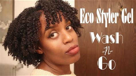 Eco Styler Gel "Wash n Go" | Defined Curls | Natural Hair - ParisIn85 - YouTube