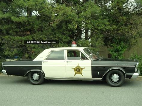 1965 Ford Galaxie 500 Andy Griffith Mayberry Sheriff Patrol Police Car