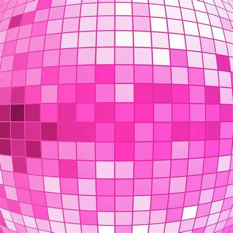 Disco Fever Neck Gator Pink Disco Ball Digital Art by Stacy McCafferty - Fine Art America