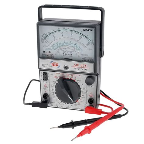 2018 multimeter MF47F AC DC Voltmeter Ammeter Ohmmeter analogue ampere ...