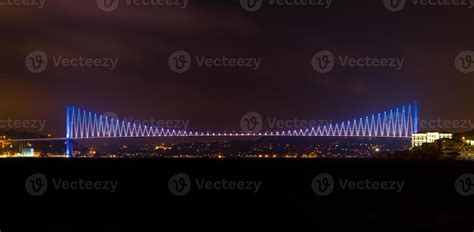 Bosphorus Bridge from Istanbul, Turkey 11149828 Stock Photo at Vecteezy