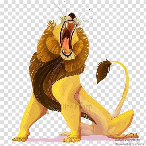 Roaring lion Royalty Free Vector Clip Art illustration -anim1524 - Clip Art Library