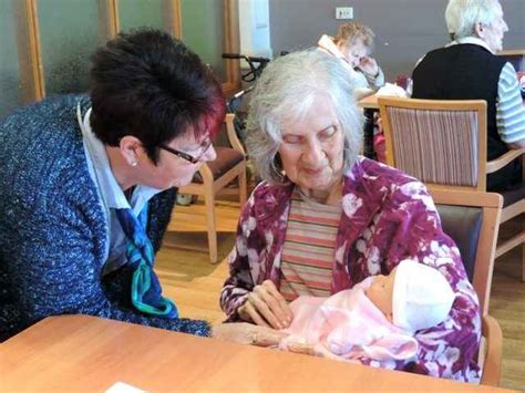 Doll therapy a chance to nurture - Christadelphian Aged Care