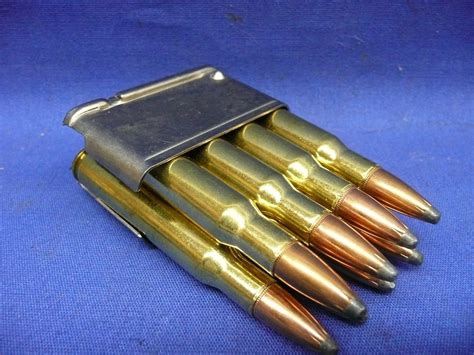 M1 Garand 8-rd Nickel Clips, 5-PACK