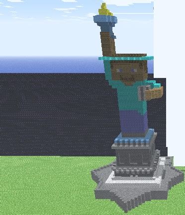 Statue of... Steve???? Minecraft Map