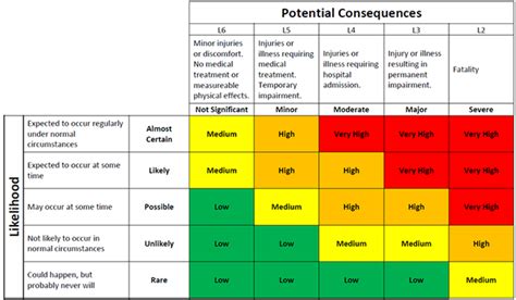 Risk Matrix | Risk matrix, Risk management, Business risk