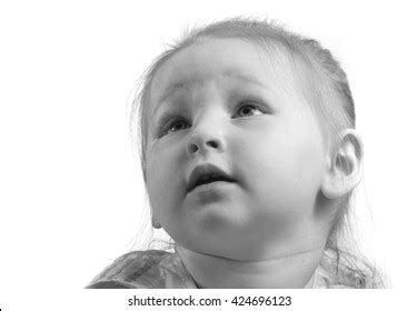 Adorable Little Girl Sad Face Stock Photo 424696123 | Shutterstock