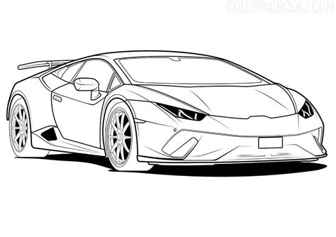 Coloring Pages Lamborghini