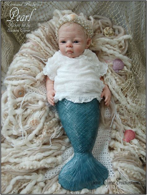 It's a Mermaid baby *Pearl LE Reborn kit by Shawna Clymer :) | Baby mermaid, Reborn babies ...