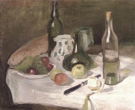 Still LIfe with Fruit and Bottles, 1896 - Henri Matisse - WikiArt.org