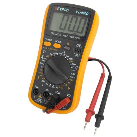 20nF-2000uF Capacitance AC DC Volt Ohm Meter Multimeter ED