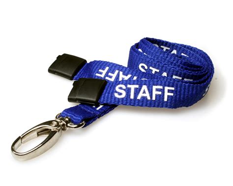 Royal Blue Staff Lanyards from £39.95 (Pack of 100) | Digital ID