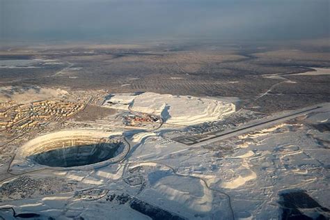 Mirny Mine: a massive man-made hole in the middle of Siberia - Abandoned Spaces