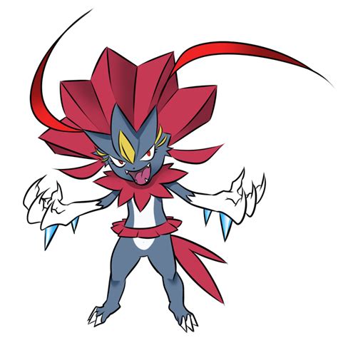 Mega Weavile Concept by duducaico on DeviantArt