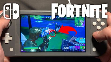 Fortnite on Nintendo Switch Lite #46 - YouTube