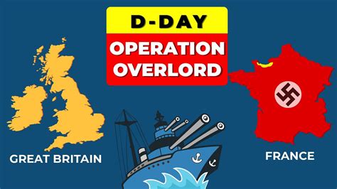 D-Day Invasion or Operation Overlord: History, Timelines and Map | Past to Future - YouTube