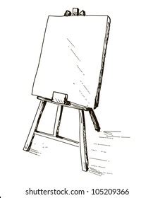 14,735 Easel Sketch Images, Stock Photos & Vectors | Shutterstock