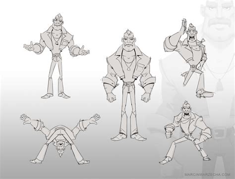 Marcin Warzecha - Hank - Stylized character design