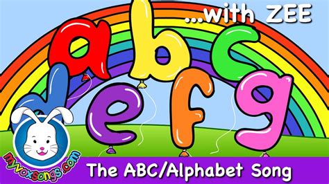 The Alphabet Song with lyrics | Nursery Rhymes - YouTube