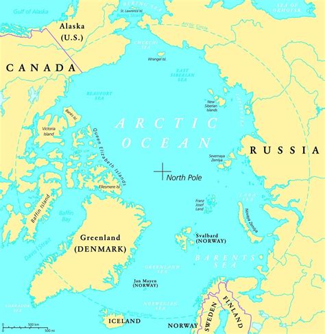 Arctic Ocean Map Images and reasons to visit the breath-taking Arctic ...