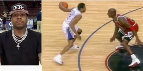 Total Pro Sports Allen Iverson Says Michael Jordan Crossover Was Better Than Lue Step-Over (Video)