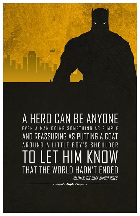 These DC Posters Couldn't Be More Inspirational | Superhero quotes, Batman quotes, Batman