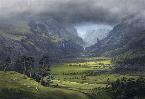 30 Insanely Gorgeous Digital Landscape Painting - Home, Family, Style ...