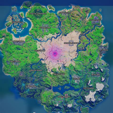 D Courtney Baldwin: Fortnite New Season Map