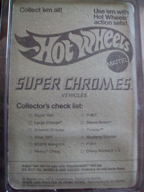 Super Chromes (1976) | Hot Wheels Wiki | Fandom