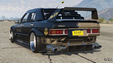 Mercedes-Benz 190E ASAP Rocky for GTA 5