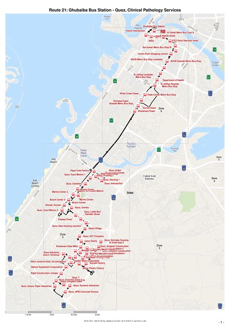 Dubai Bus Route Map